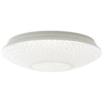 Brilliant LUCIAN Ceiling Light LED white, 1-light source, Remote control, Colour changer