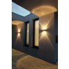 Lcd Fehmarn wall light stainless steel, 1-light source