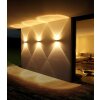 Lcd Fehmarn wall light stainless steel, 1-light source