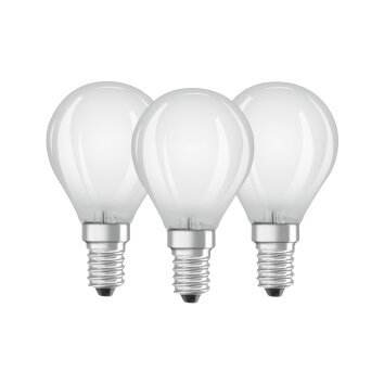 Osram LED E14 4,5 Watt 2700 Kelvin 470 Lumen Set of 3