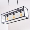 MOATIZE Pendant Light black, 3-light sources