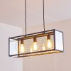 MOATIZE Pendant Light black, 3-light sources