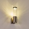 Noreaz Outdoor Wall Light chrome, 1-light source
