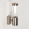 Noreaz Outdoor Wall Light chrome, 1-light source