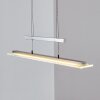 Junsele Pendant Light LED matt nickel, 3-light sources