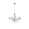 chandelier Trio Leuchten LUCERNA chrome, 8-light sources