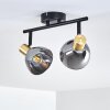 Mariefred Ceiling Light black, 2-light sources