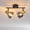Mariefred Ceiling Light black, 2-light sources