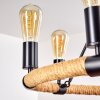 RIEKJE Pendant Light brown, black, 8-light sources
