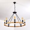 RIEKJE Pendant Light brown, black, 8-light sources