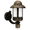 Albert 842 outdoor wall light brown, brass, 1-light source, Motion sensor