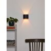Lucide XIO Wall Light black, 1-light source