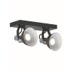 Steinhauer BROOKLY spotlight LED black, 2-light sources