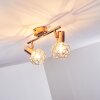 PALMIRA Ceiling light copper, 2-light sources