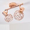 PALMIRA Ceiling light copper, 2-light sources