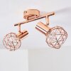 PALMIRA Ceiling light copper, 2-light sources