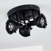 JONSERED Ceiling Light black, 3-light sources