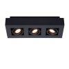 Ceiling Spotlight Lucide XIRAX LED black, 3-light sources