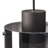 Brilliant BETH Pendant Light black, 3-light sources