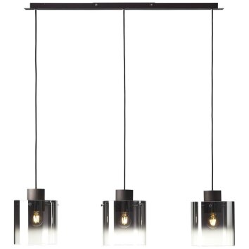 Brilliant BETH Pendant Light black, 3-light sources
