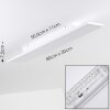 Salmi Ceiling Light LED white, 1-light source
