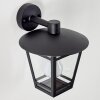 SIERA outdoor wall light black, 1-light source