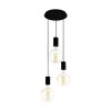 Eglo POZUETA Pendant Light black, 3-light sources