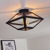 MORAIRA Ceiling Light black, 1-light source