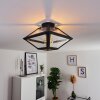 MORAIRA Ceiling Light black, 1-light source