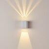MAPUTO Outdoor Wall Light LED white, 2-light sources