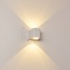 MAPUTO Outdoor Wall Light LED white, 2-light sources