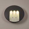 SILVSO Outdoor Wall Light LED anthracite, 3-light sources