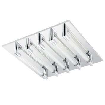Eglo VELARDE ceiling light LED chrome, 5-light sources