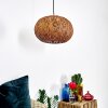 KEMER Pendant Light rust-coloured, 1-light source