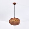 KEMER Pendant Light rust-coloured, 1-light source