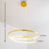 Stalon Pendant Light LED gold, 1-light source