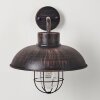 Steinberg Outdoor Wall Light rust-coloured, black, 1-light source