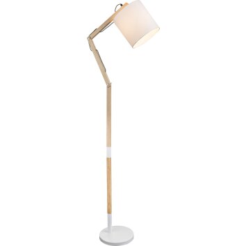 Globo MATTIS Floor Lamp white, 1-light source