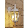 Konstsmide FIRENZE outdoor wall light transparent, clear, white, 1-light source