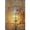 Konstsmide FIRENZE outdoor wall light transparent, clear, white, 1-light source