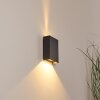 BENIN Outdoor Wall Light LED black, 2-light sources