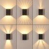 BENIN Outdoor Wall Light LED black, 2-light sources