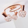 PALMIRA Ceiling light copper, 3-light sources