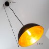 Reality Jimmy pendant light black, 1-light source