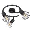 Globo XARA I Spotlight black, 3-light sources