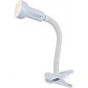 Globo PRACTICA clamp-on light white, 1-light source