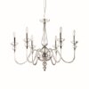 Ideal Lux DOGE Chandelier chrome, 6-light sources