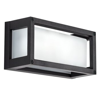 KS Verlichting Brick Wall Light black, 1-light source