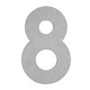 Albert 928 house number 8 stainless steel