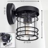 Outdoor Wall Light Bjerndrup black, 1-light source